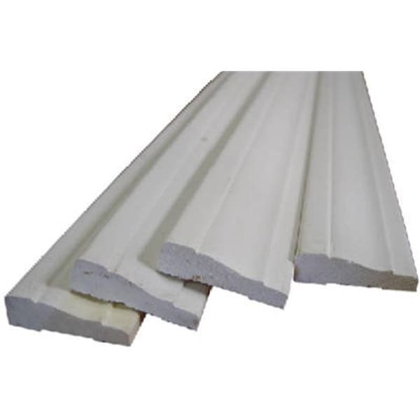 Alexandria Moulding Alexandria Moulding 0W356-20084C1 7 ft. Colonial Trim Solid Pine Casing - Pack of 4 428243 - main